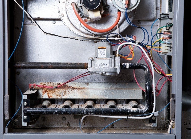 inside view of furnace